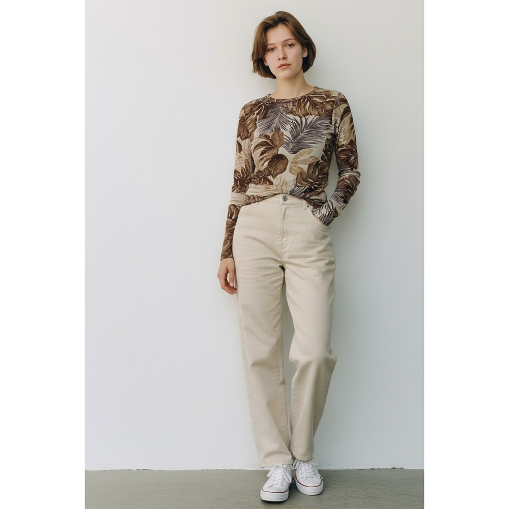 Karen Kane Women's Floral Shirt Size Medium